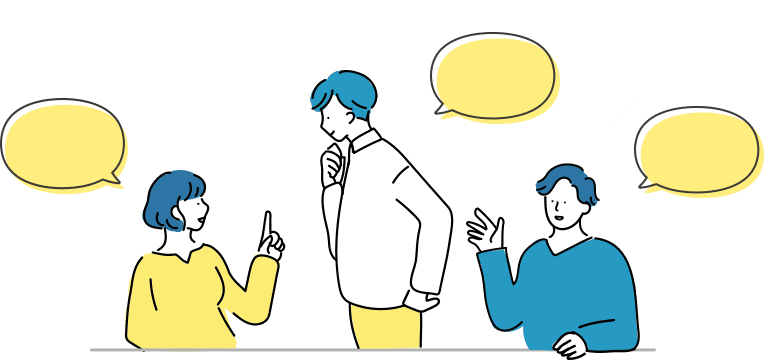 先輩(大学生)の声のイラスト