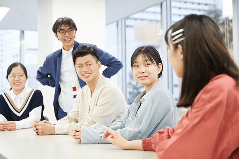 先輩(大学生)の声の様子2
