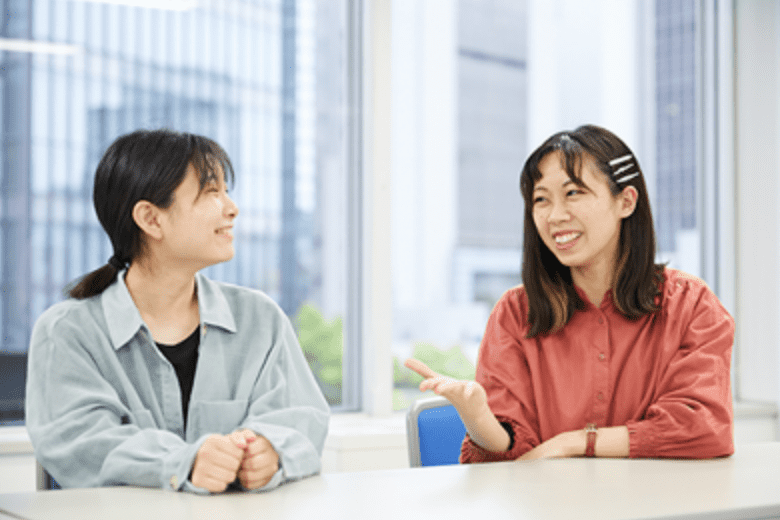 先輩(大学生)の声の様子4