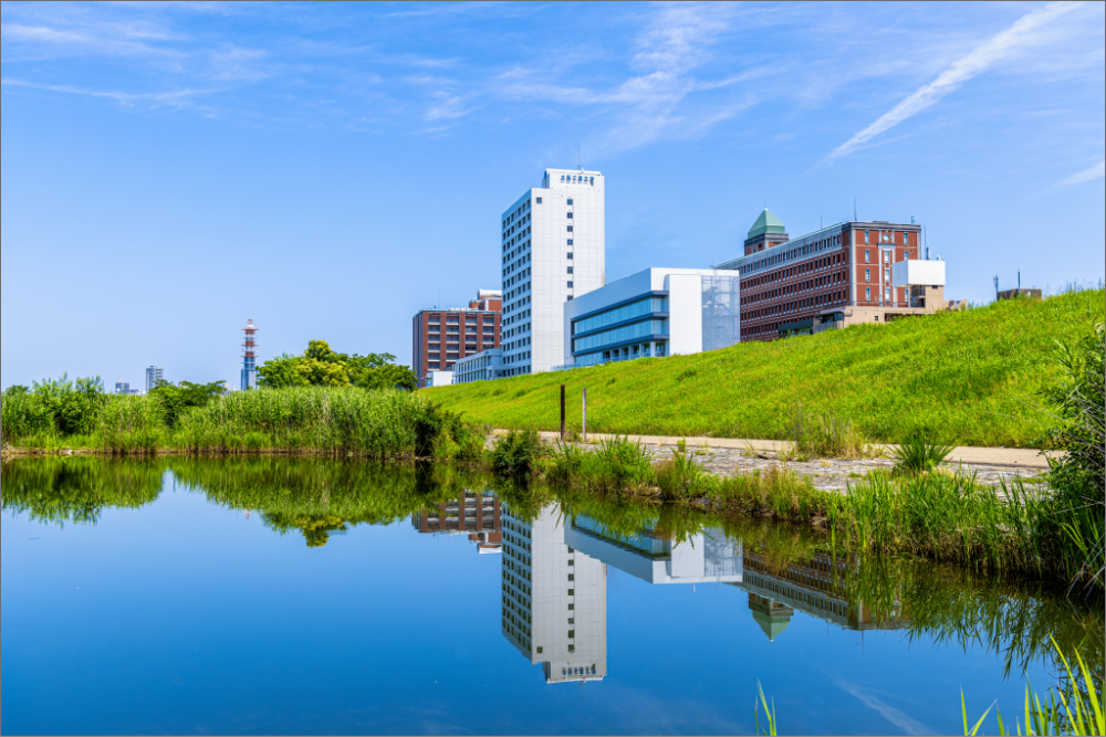 大学の外観画像